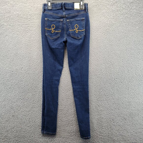 Lilly Pulitzer Super Skinny Jeans Size 00 Ankle Fit - Picture 12 of 16